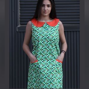 BeeBop and Wally Plane and Dot Ava Shift Boutique Dress❣️